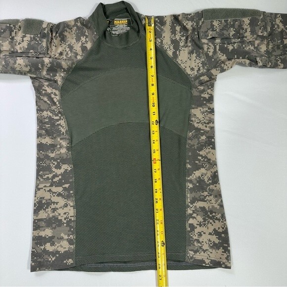 Massif Tactical Military Combat ACU Camo Flame Resistant Army Pullover Size M - Picture 6 of 14